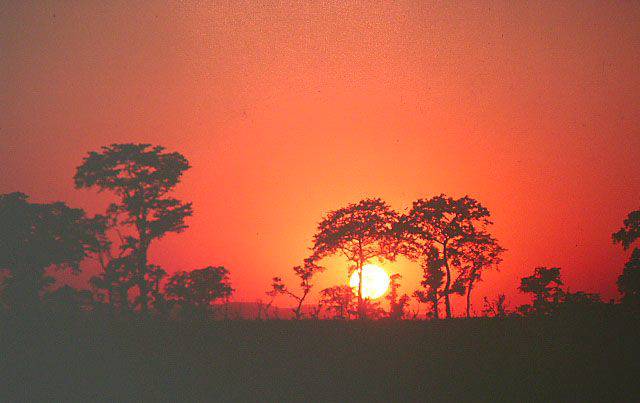 Sunrise on the Seti River - Nepal